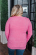 Make A Wish Knit Sweater- Bubblegum Pink