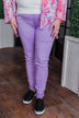 Celebrity Pink Skinny Jeans- Star Fish Purple