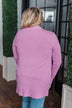 Time To Be Alive Drape Cardigan- Orchid