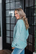 Pulse Exclusive 1/4 Zip Sherpa- Mint Blue