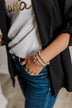 Blushing Around You Stackable Beaded Bracelet Set- Pink