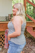 Dreaming Of This Ribbed Tank Top- Gray