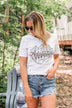 "Adventure Explore More" Graphic Tee- Ivory
