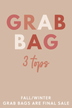 Fall/Winter Clearance Grab Bags- 3 Tops