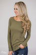 Butter Me Up Sweater - Olive