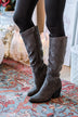Very G Penny Boots- Grey