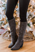 Very G Penny Boots- Grey