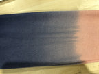 Long Sleeve Ombré Hoodie- Navy & Peach