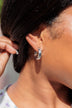 Sweetly Simple Hoop Earrings- Silver