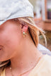 Sweetly Simple Hoop Earrings- Gold