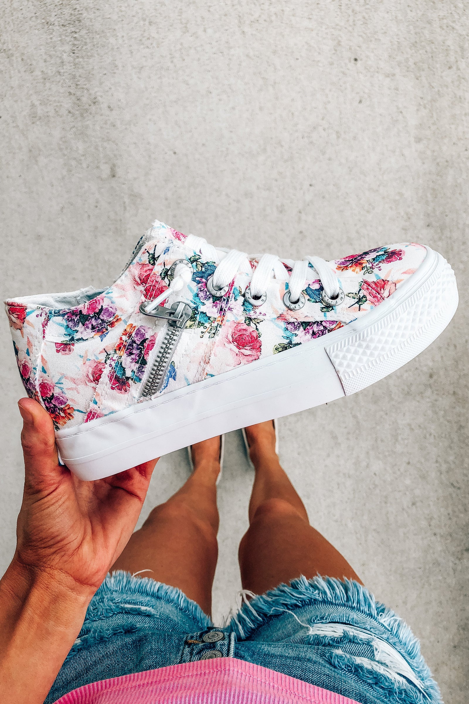 Blowfish Melondrop Sneakers- Off White Starbella Print