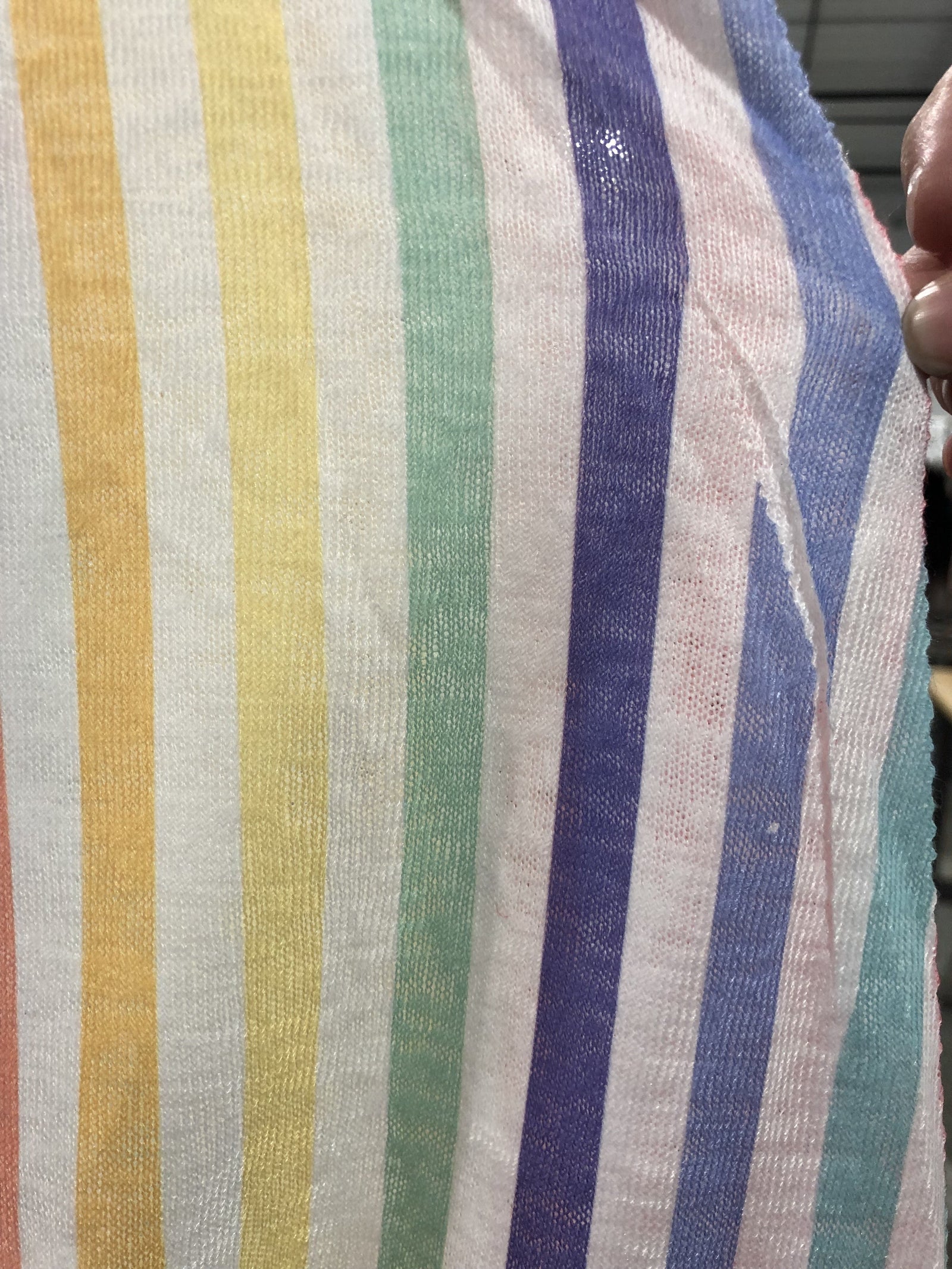 Walking On Sunshine Tie Tank Top- Rainbow