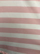 *2nds* Floral & Striped Pocket Top- Blush