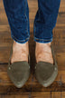 Soda Concept Loafers- Light Olive