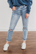 KanCan Boyfriend Jeans- Lila Wash
