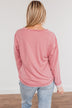Where Is The Love Long Sleeve Top- Mauve