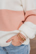 Glamor Feels Bracelet Set- Blush & Gold