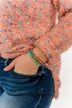 Ideal Beaded Bracelet Set- Turquoise & Gold