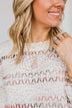 Feeling Blushed 2 Tier Necklace- Pink