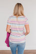 Promise Me This Striped Top- Ivory