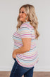 Promise Me This Striped Top- Ivory