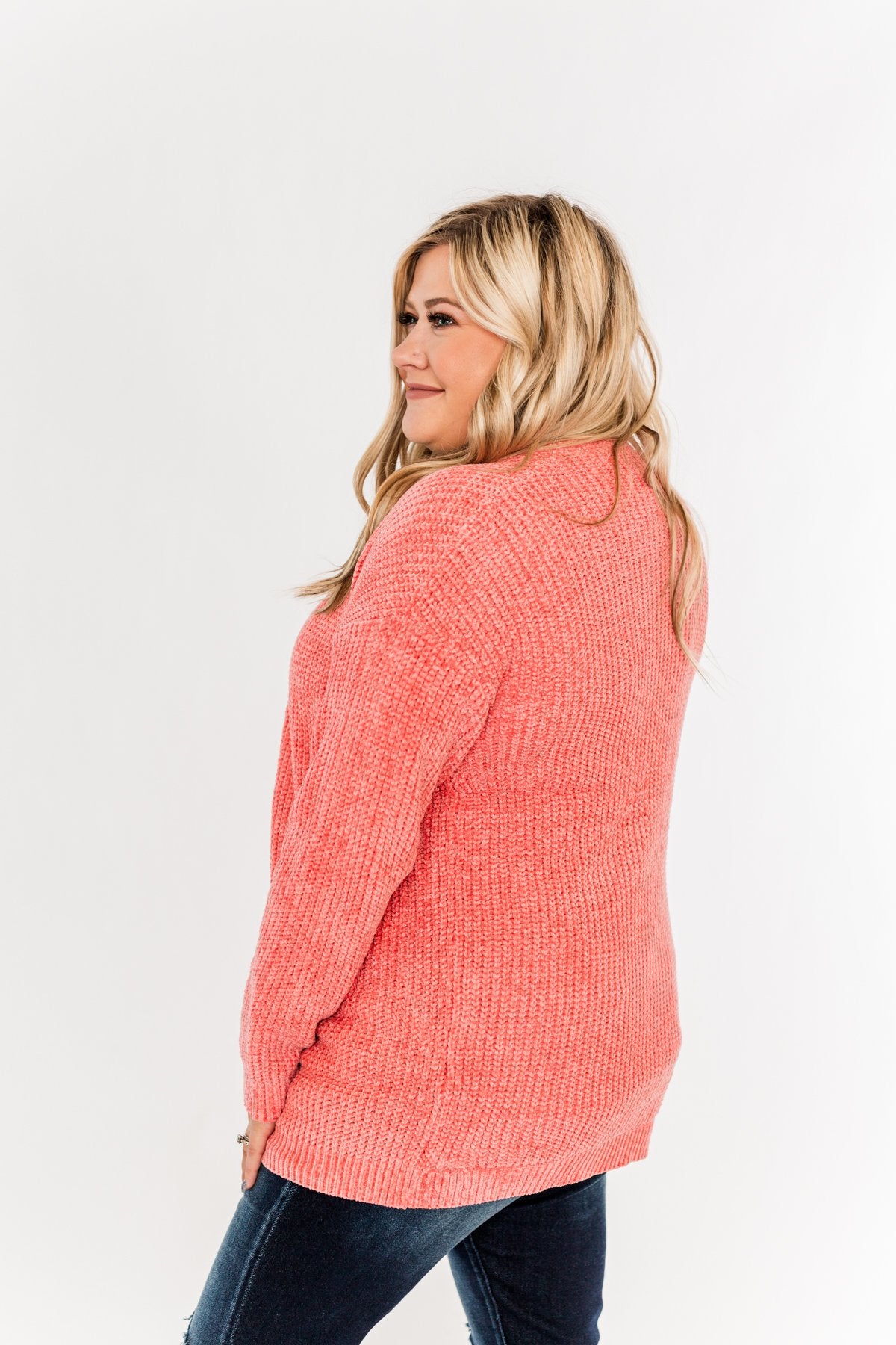 Velvet on sale chenille sweater