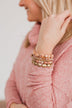 Priceless Beauty Bracelet Set- Blush & Gold