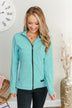 Pulse Exclusive Zip Up Athleisure Jacket- Sky Blue