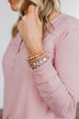 Loving My "Mama" 6-Piece Bracelet Set- Blush