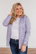 Holding Up My Own Plaid Top- Lavender