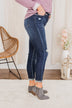 KanCan High-Rise Skinny Jeans- Dark Harriette Wash