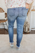 KanCan Distressed Skinny Jeans- Sasha Wash