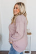 Destined For You Knit Sweater- Dusty Mauve