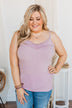 Pulse Basics All You Ever Wanted Lace Tank- Lilac