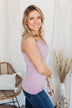 Pulse Basics All You Ever Wanted Lace Tank- Lilac