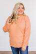 Destined For You Knit Sweater- Dusty Orange