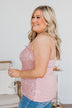 Dance Through The Night Sequin Tank Top- Pink