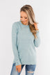 Make A Wish Knit Sweater- Sky Blue