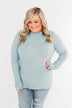Make A Wish Knit Sweater- Sky Blue