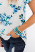 5 Layer Stackable Bracelet Set- Shades of Blue