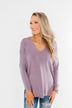 Truly Yours Sweater- Lavender