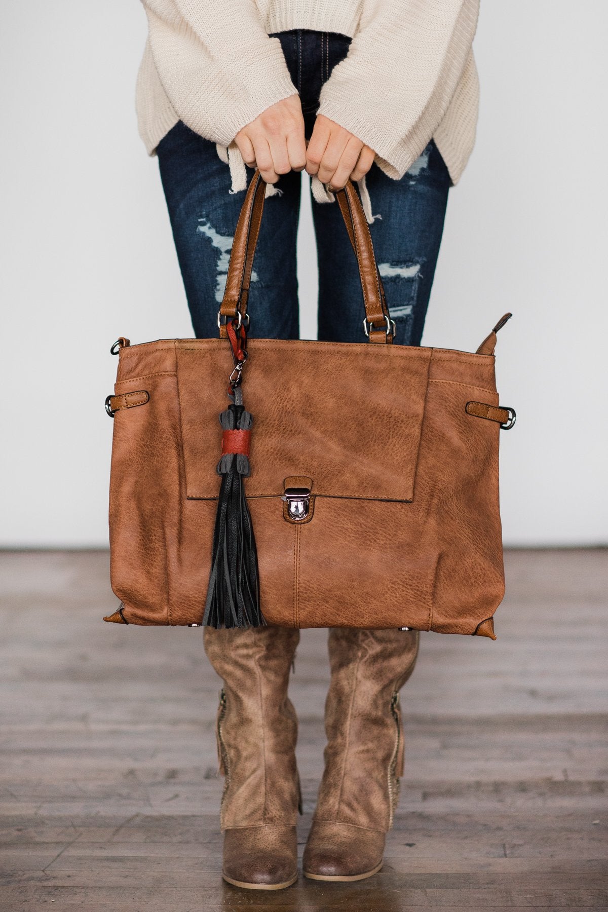 Hauls My Life Tote - Brown