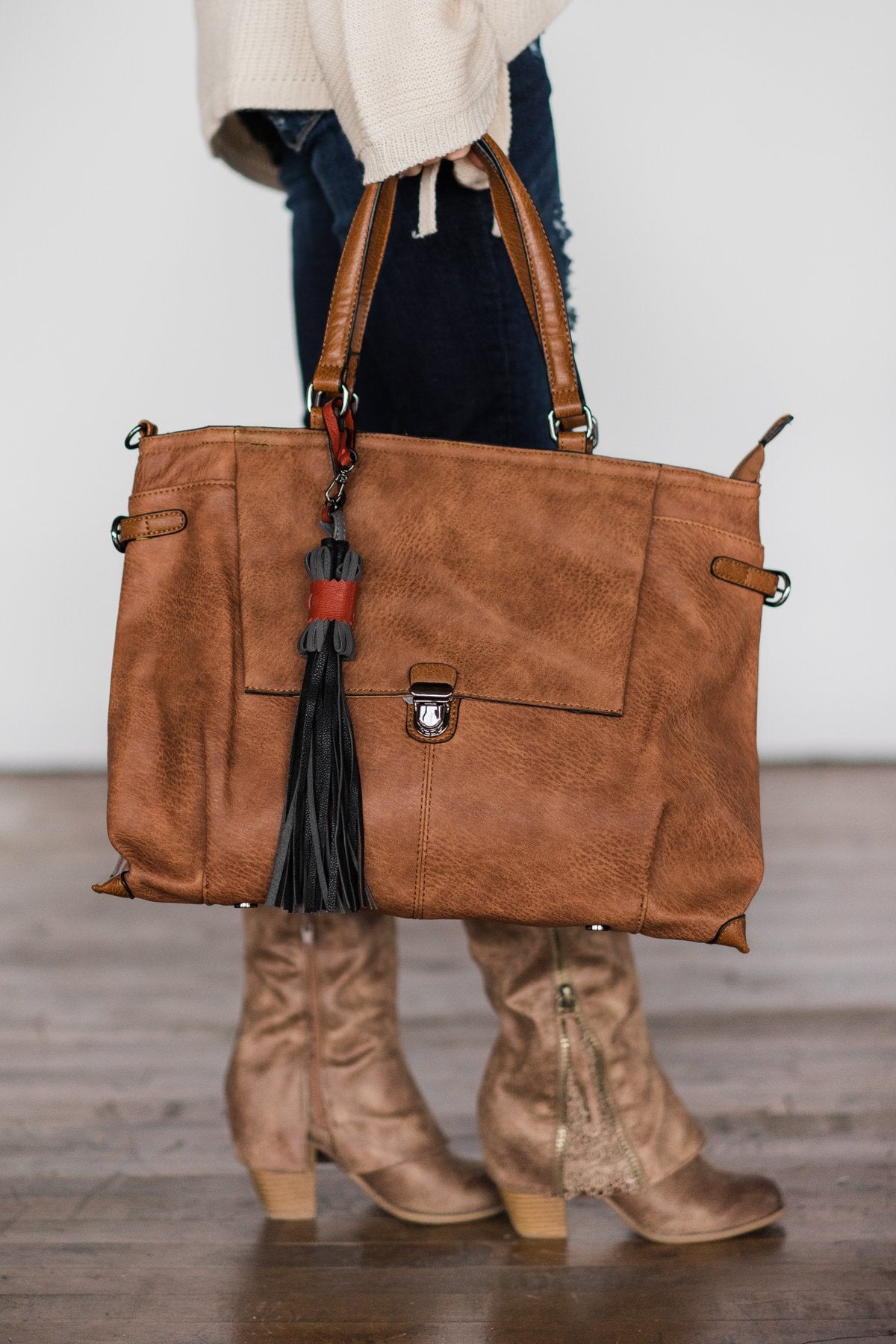 Hauls My Life Tote - Brown