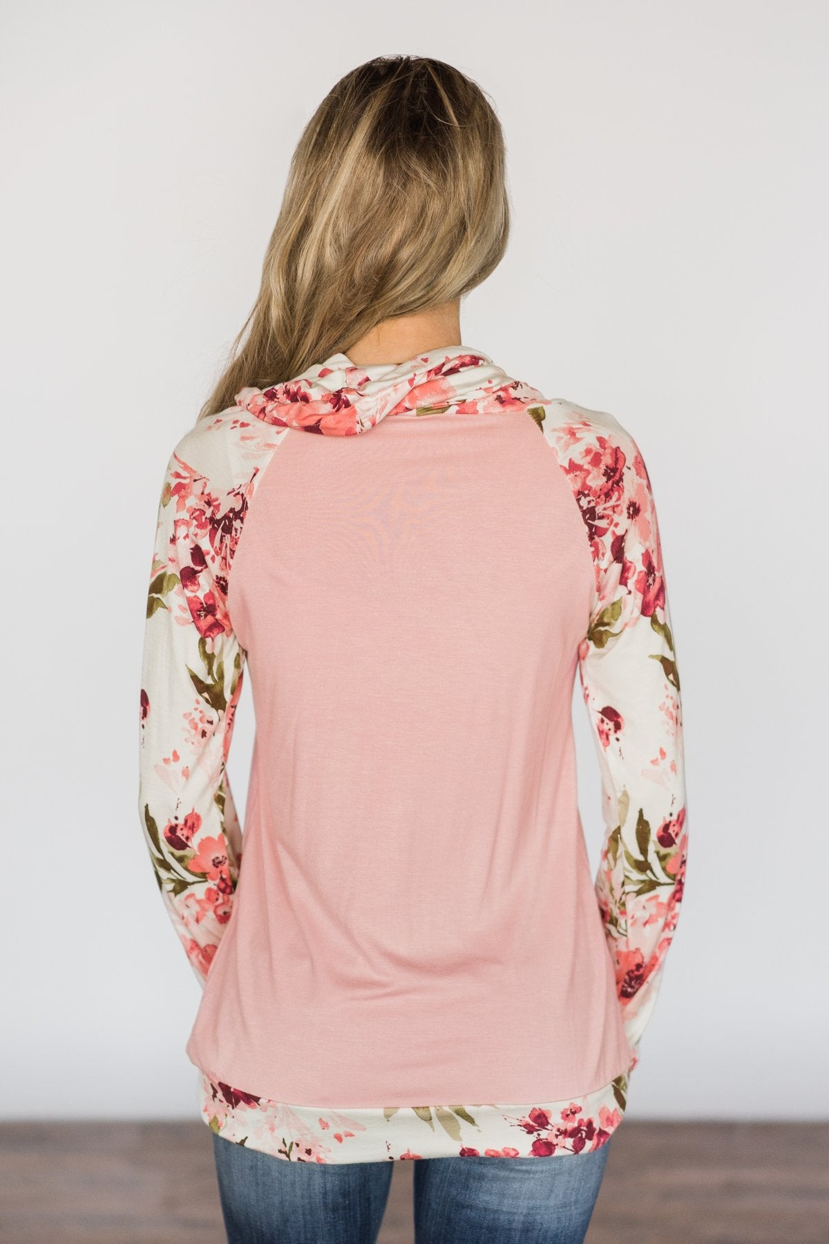One Sweet Day Floral Cowl Neck Top