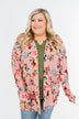 Making Promises Floral Cardigan- Dusty Rose