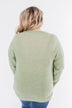 Another Day Long Sleeve Knit Sweater- Soft Green