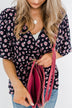 Suitable For You Clutch- Hot Pink