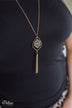 Oh So Fancy Detailed Necklace- Gold