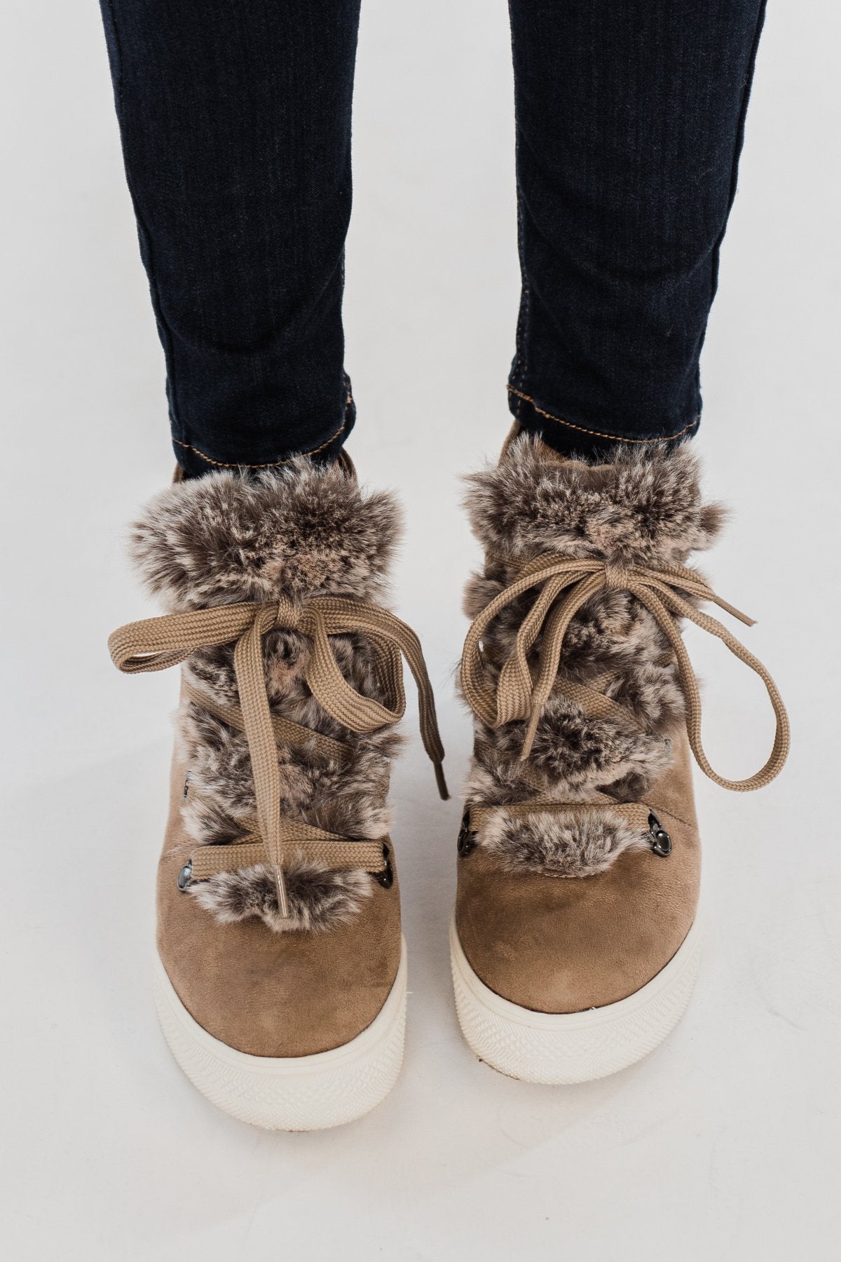 Very G Shauna Wedges- Taupe