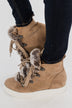 Very G Shauna Wedges- Taupe